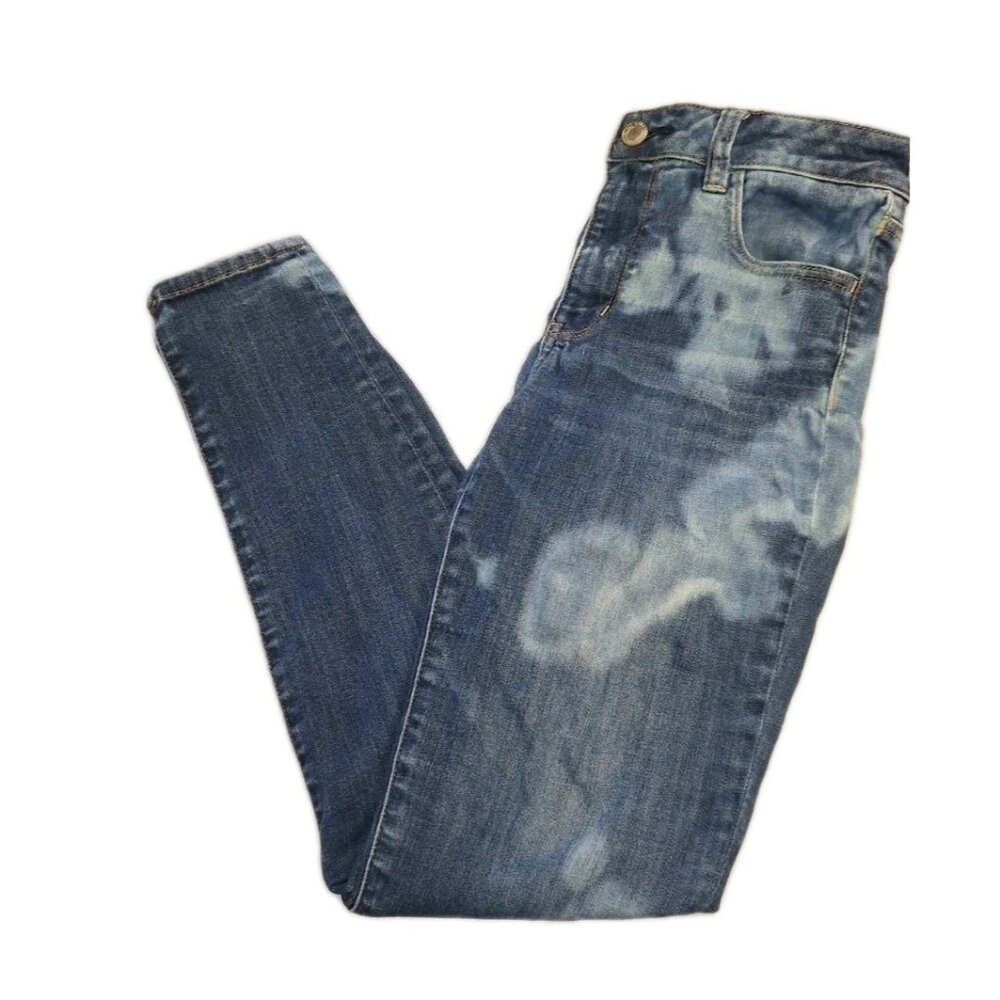 American Eagle Womens Blue Size 10 Long Ne(x)t Level  Stretch Jeans  30x32